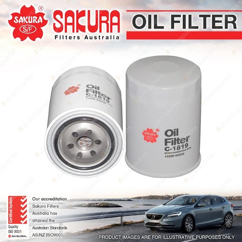 Sakura Oil Filter for Nissan Terrano D21 R50 Terrano II R20 URVAN Microbus