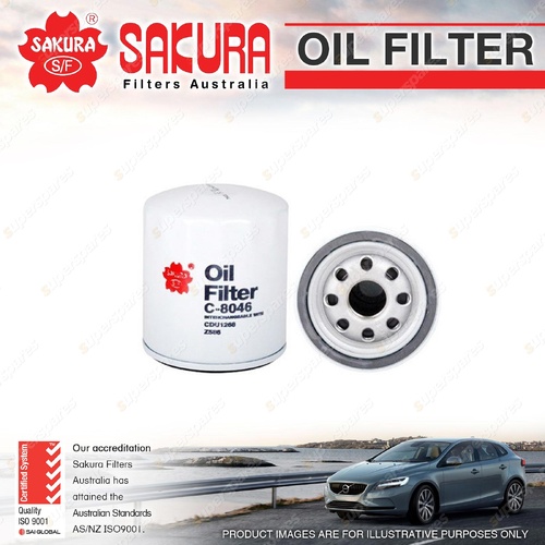 Sakura Oil Filter for Land Rover Freelander L314 1.8 2.5L Petrol Refer Z585