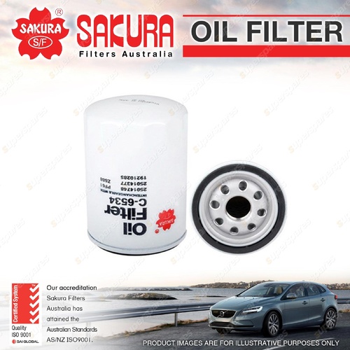 Sakura Oil Filter for Holden CAPTIVA CG 3.2L Petrol V6 09/2006-01/2011