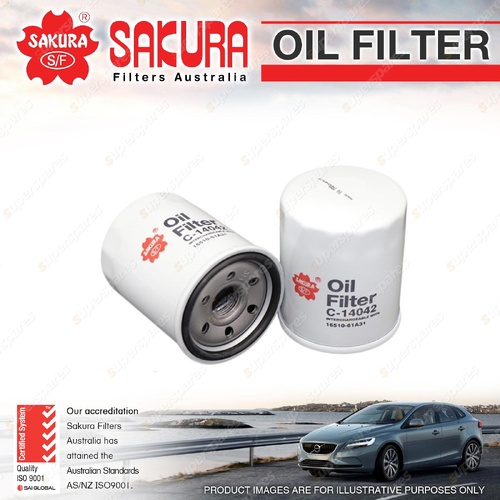Sakura Oil Filter for Suzuki CULTUS GRAND VITARA JB IGNIS JIMNY Kizashi S-CROSS