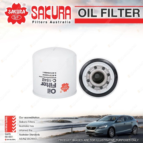 Sakura Element Oil Filter for Isuzu ELF 250 NKR NPR NKS71 66 72 NPS66 NQR70