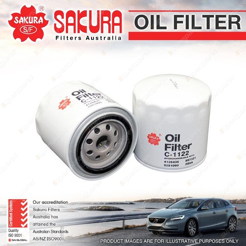 Sakura Oil Filter for Nissan Navara D22 D40 Pathfinder R51 YD25 YDK25 V9X