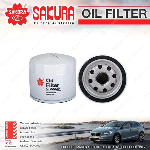 Sakura Oil Filter for Renault Megane X84T X95T F9Q JC SCENIC II J84 F9QJ