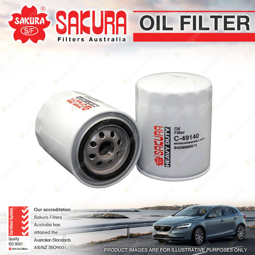 Sakura Oil Filter for Mahindra Genio HT Pikup S5 BU HG MN 2.2L 2.5L 4Cyl