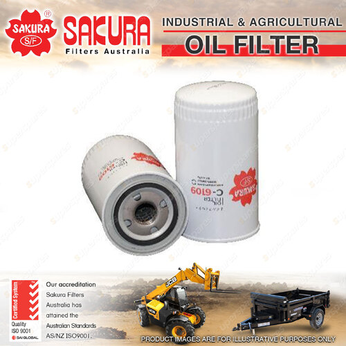Sakura Oil Filter for New Holland TM150 TM155 TM175 TM190 TR89 TR99