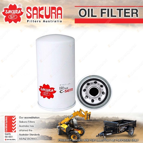 Sakura Spin-On Oil Filter for Komatsu BR380JG-1E0 GD555-5 PC200 -7 -8 CA-6 LC-8