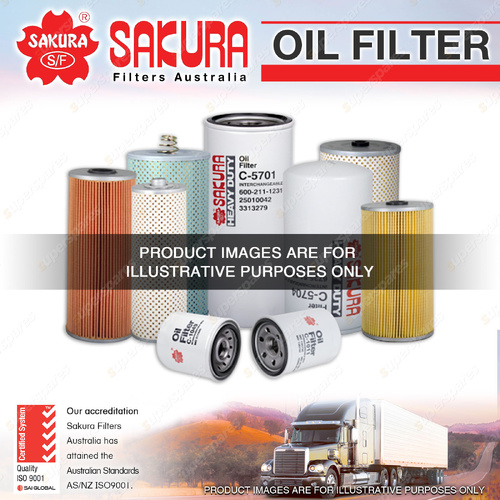 Sakura Spin-On Oil Filter for Nissan UD CD CW GK GW 10.8L I6 24V Truck 2017-On