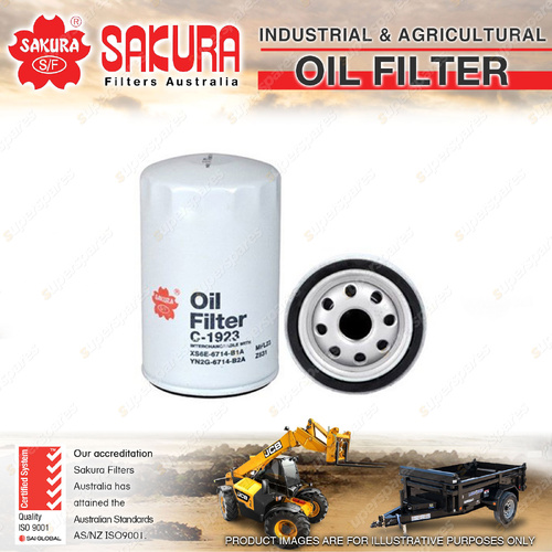 Sakura Spin-On Oil Filter for Kubota L305 L305DT 1.3L D1301DA I3 6V 1979-1985