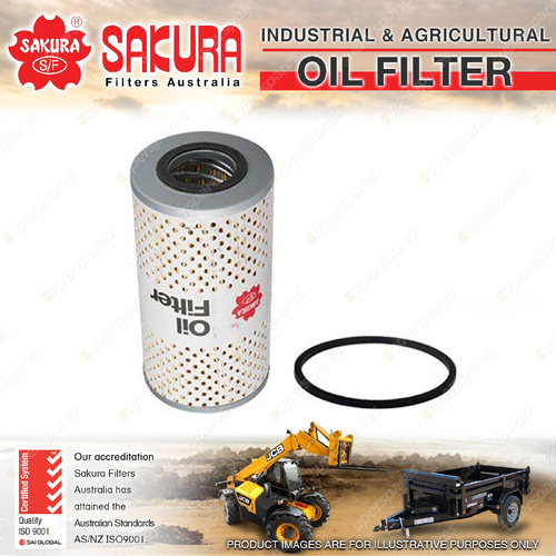 Sakura Element Oil Filter for Kubota L2000 0I2 4V OHV Tractor 1900-On