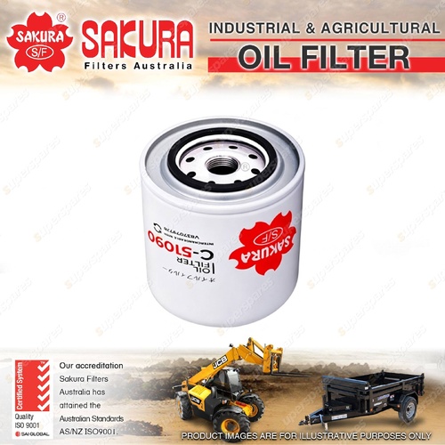 Sakura Oil Filter for Massey Ferguson Dyna-4 3.3L 4.4L 33AWIC 44AWI AP44 2013-On