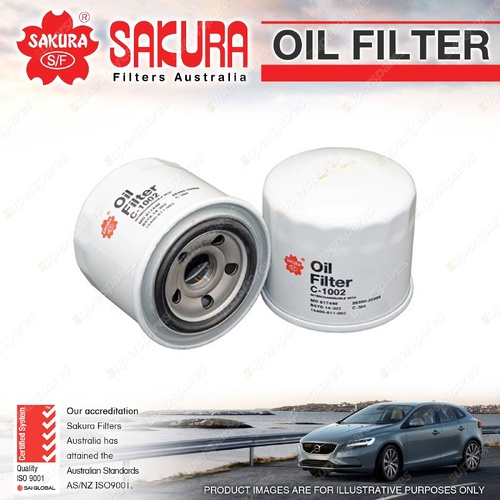 Sakura Oil Filter for Mitsubishi Magna TW TL TM TN TP TR 2.6L 3.0L 3.5L