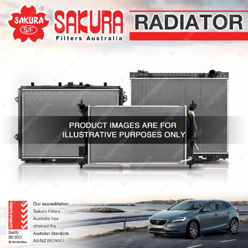 Sakura Radiator for Honda Accord A/T 2400 2008-2009 Core Size 401 x 755 x 16mm