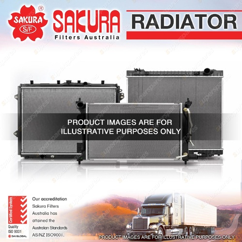 Sakura Radiator for Isuzu FVZ FVD FVL FVR GVR GVD 9.8L 6SD1TC I6 12V 1996-2008
