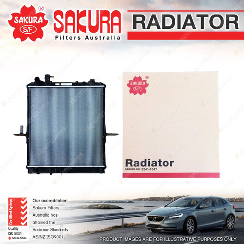 Sakura Radiator for Isuzu FRD500 NPR 200 250 275 300 325 350 400 450 5.2L 08-On