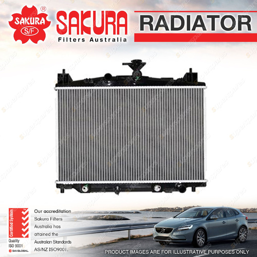 Sakura Radiator for Mazda 2 DE 1.5L ZY I4 16V Hatchback Sedan 2007-2014