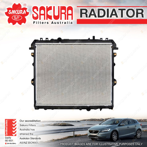 Sakura Radiator for Toyota Hilux KUN16R KUN26R 3.0L 1KDFTV I4 16V 2005-2015