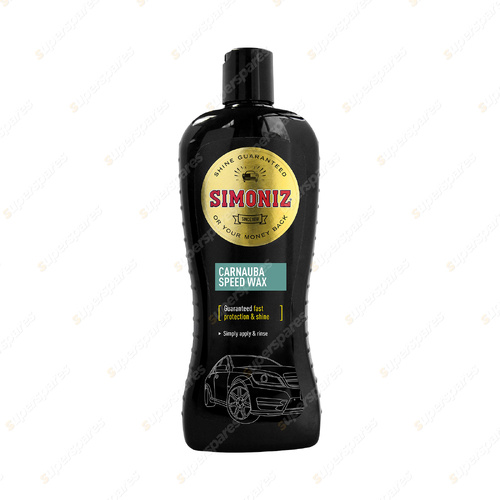 Simoniz 500ML Carnauba Speed Wax - Guaranteed To Protect and Shine Fast Acting