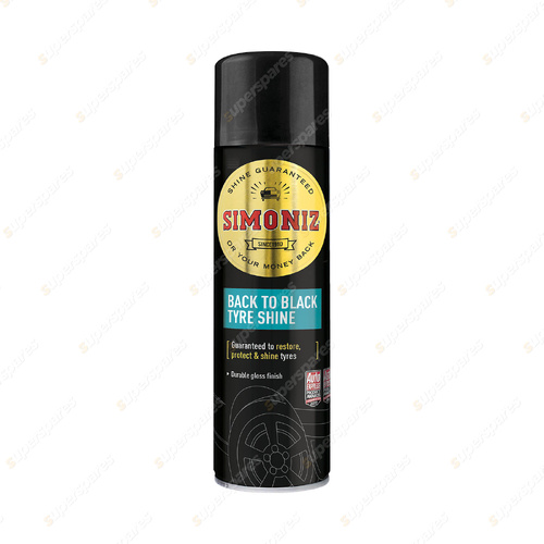 Simoniz 500ML Back To Black Tyre Shine - Guaranteed To Restore Protect and Shine