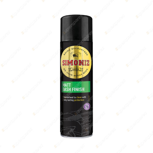 Simoniz 500ML Matt Dashboard Treatment Finish - Guaranteed To Clean and Protect