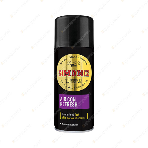 Simoniz 150ML Air Conditioner Refresh - Guaranteed Fast Elimination of Odours