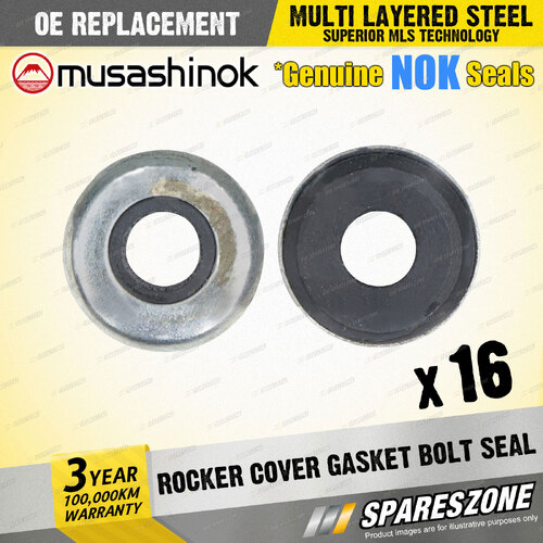 16 x Rocker Cover Gasket Bolt Seals for Toyota Camry VCV10 Vienta VCV10 V6 24V