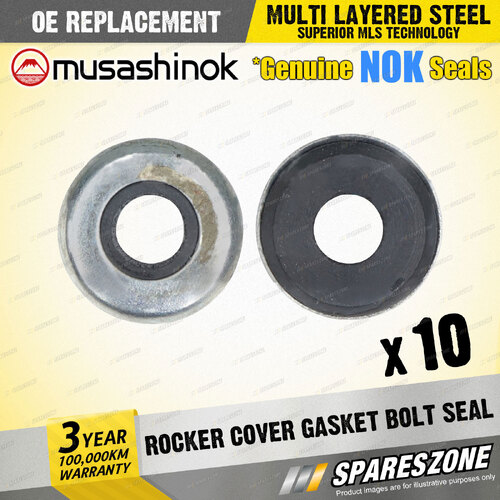 10 x Rocker Cover Gasket Bolt Seals for Toyota Hilux RZN 149 154 169 174 185 I4
