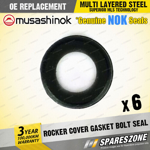 6 x Rocker Cover Gasket Bolt Seals for Toyota Hilux GGN15 GGN25 FJ Cruiser GSJ15