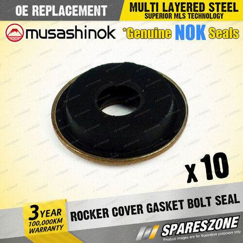 10x Rocker Cover Gasket Bolt Seals for Toyota Celica ST205 MR2 SW20 I4 16V 93-99