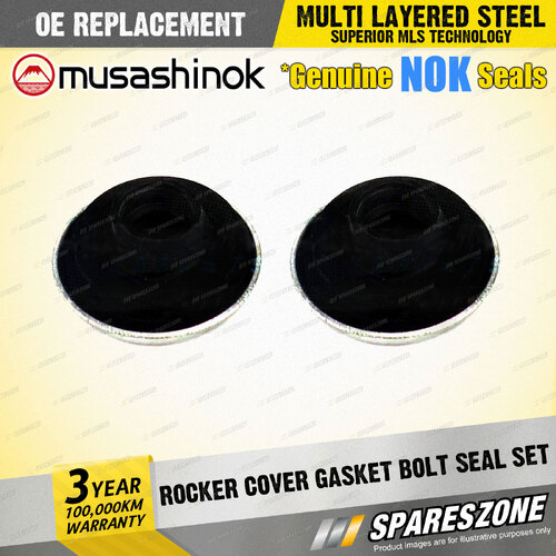 2 x Rocker Cover Gasket Bolt Seal Sets for Honda Accord SJ SY SV Prelude SN I4