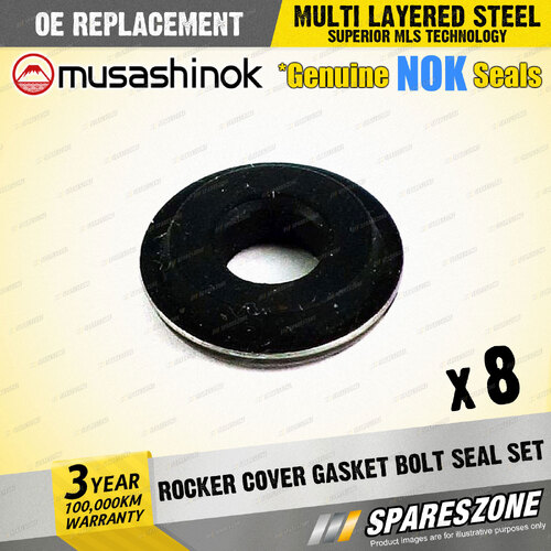 8x Rocker Cover Gasket Bolt Seal Sets for Toyota Corolla AE82 AE92 AE93 MR2 AW11