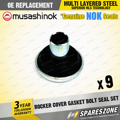 9x Rocker Cover Gasket Bolt Seal Sets for Mazda 323 BJ 626 GF Premacy Short Stem