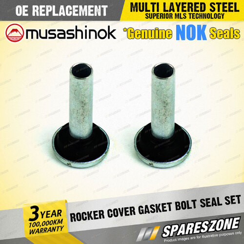 2 x Rocker Cover Gasket Bolt Seal Sets for Mazda 323 BJ 626 GF Premacy Long Stem