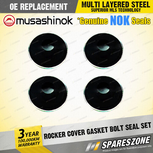 4 Rocker Cover Gasket Bolt Seal Sets for Toyota Hilux RN 60 65 85 90 107 118 138