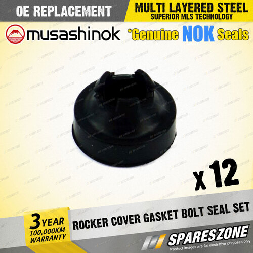 12x Rocker Cover Gasket Bolt Seal Set for Holden Commodore Police VN VP VR VT VX