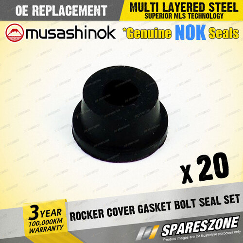 20x Rocker Cover Gasket Bolt Seal Sets for Nissan Cefiro A31 Skyline R31 85-02