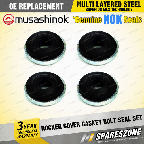 4 x Rocker Cover Gasket Bolt Seal Sets for Honda Civic EG5 EH9 CRX ED Integra DA