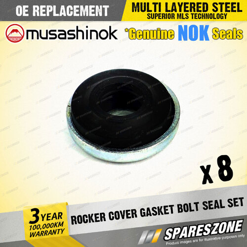 8 x Rocker Cover Gasket Bolt Seal Sets for Honda CRX ED9 I4 16V 11/1987-05/1992