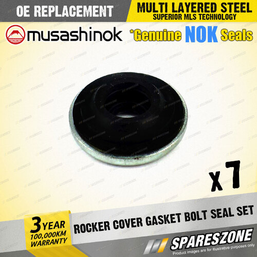 7 x Rocker Cover Gasket Bolt Seal Sets for Honda CRV RD1 I4 16V 10/1995-12/2001