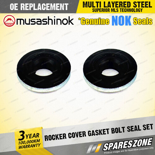 2 Rocker Cover Gasket Bolt Seal Sets for Toyota Corolla ZZE122 Echo NCP 10 12 13