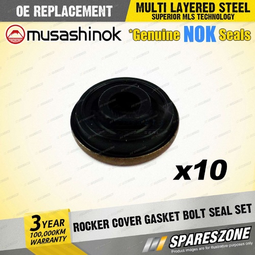 10 x Rocker Cover Gasket Bolt Seals Set for Honda Accord V6 CG CK RA Odyssey 3.0