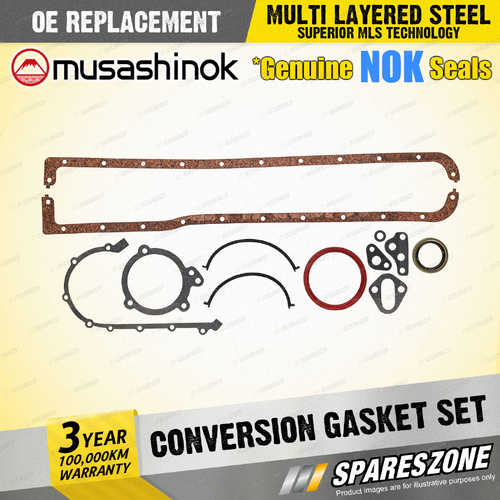 Conversion Gasket Set for Ford Fairlane ZL Fairmont Falcon XF 3.3L 4.1L 84-88