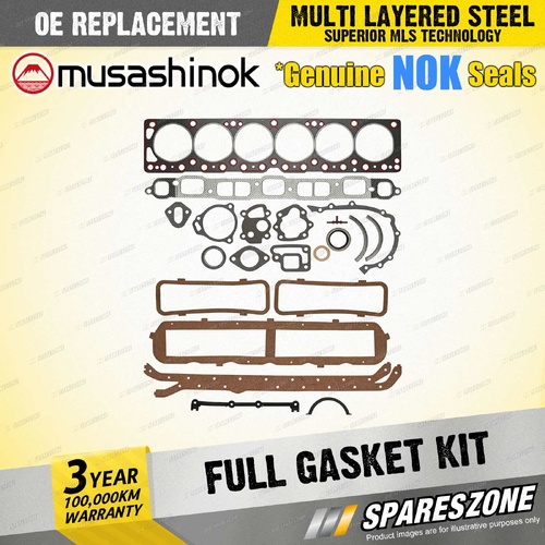 Full Gasket Kit Graphite for HOLDEN Kingswood 3.0L 3.3L 186 HC l6 12V 1968-1980