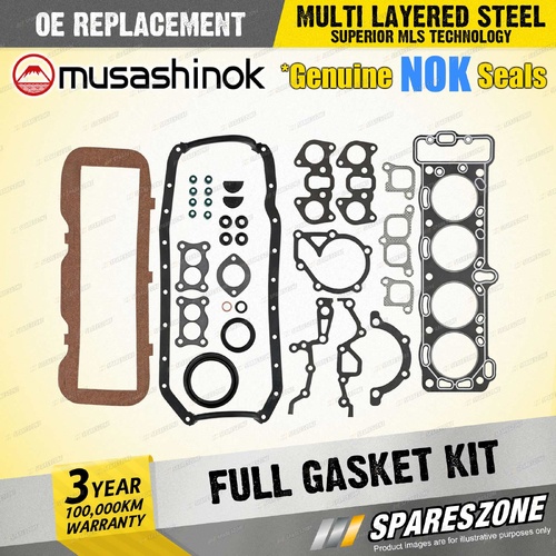 Full Gasket Kit for Holden Gemini TC TD TE TF TG TX Rodeo KB 1.6 1.8 I4 8V