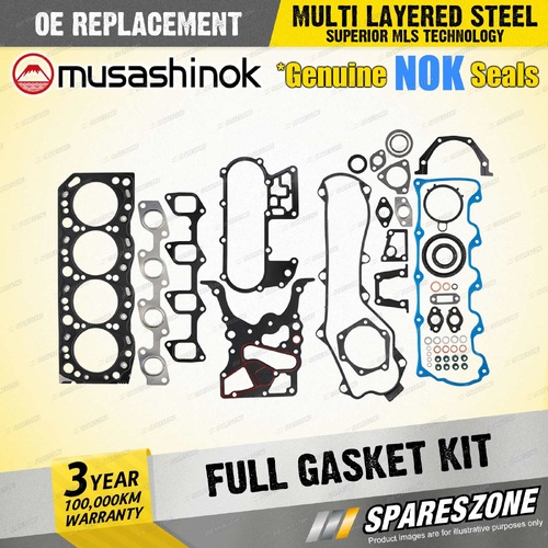 Full Gasket Kit for Toyota Dyna LY 51 61 101 111 121 131 151 161 201 211 2.8