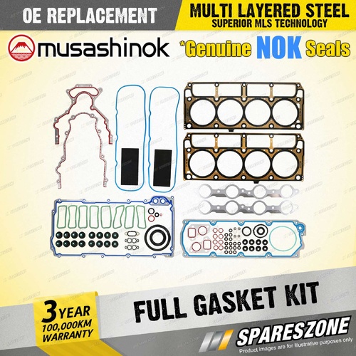 Full Gasket Kit for HSV Clubsport Coupe Grange GTS Maloo Senator SV6000 V8 16V