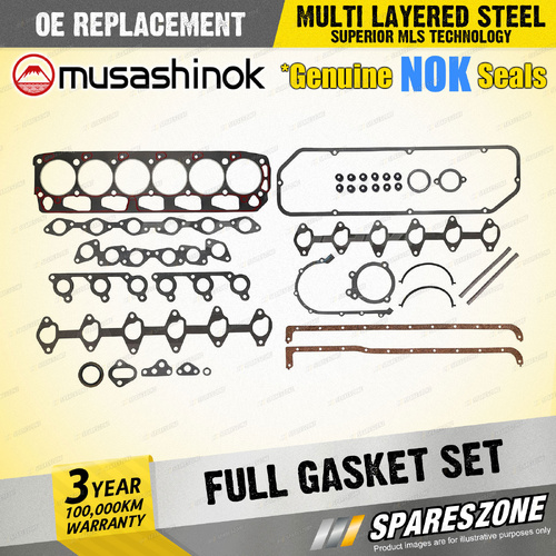 Full Gasket Set for Ford Fairlane ZK Fairmont Falcon XE 4.1L 250 I6 12V 82-84