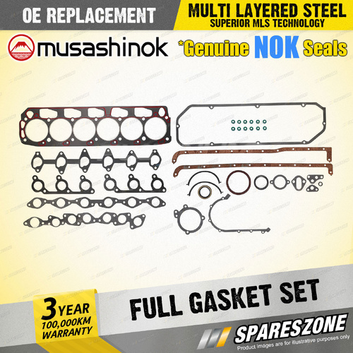 Full Gasket Set for Ford Fairlane ZL 4.1L 250 I6 12V Sedan 1987-1988