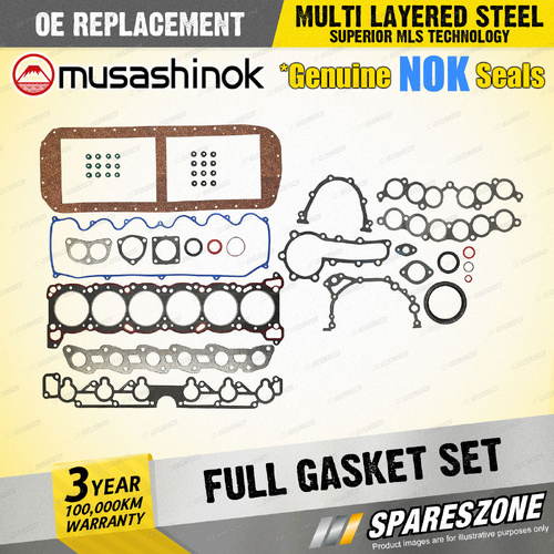 Full Gasket Set for Holden Commodore Calais Berlina VL 3.0L LF1 LW5 1986-1988