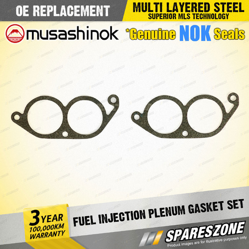 Fuel Injection Plenum Gasket Set for BMW 318i E30 E36 1.8L I4 8V 1988-1994