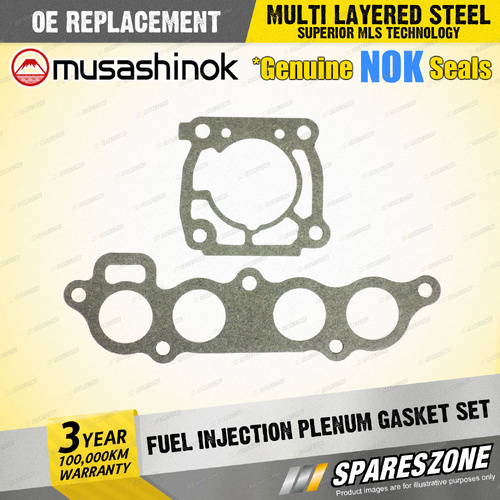 Fuel Injection Plenum Gasket Set for Ford Festiva WB WD WF 1.3L B3 I4 8V 94-00